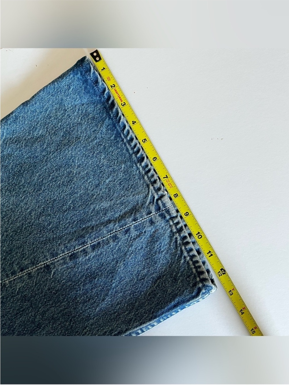 Mother Jeans SNACKS The Lemon Twist Wide Leg Jeans/ Rolling in The Dough/ 27 NWT - Picture 8 of 15